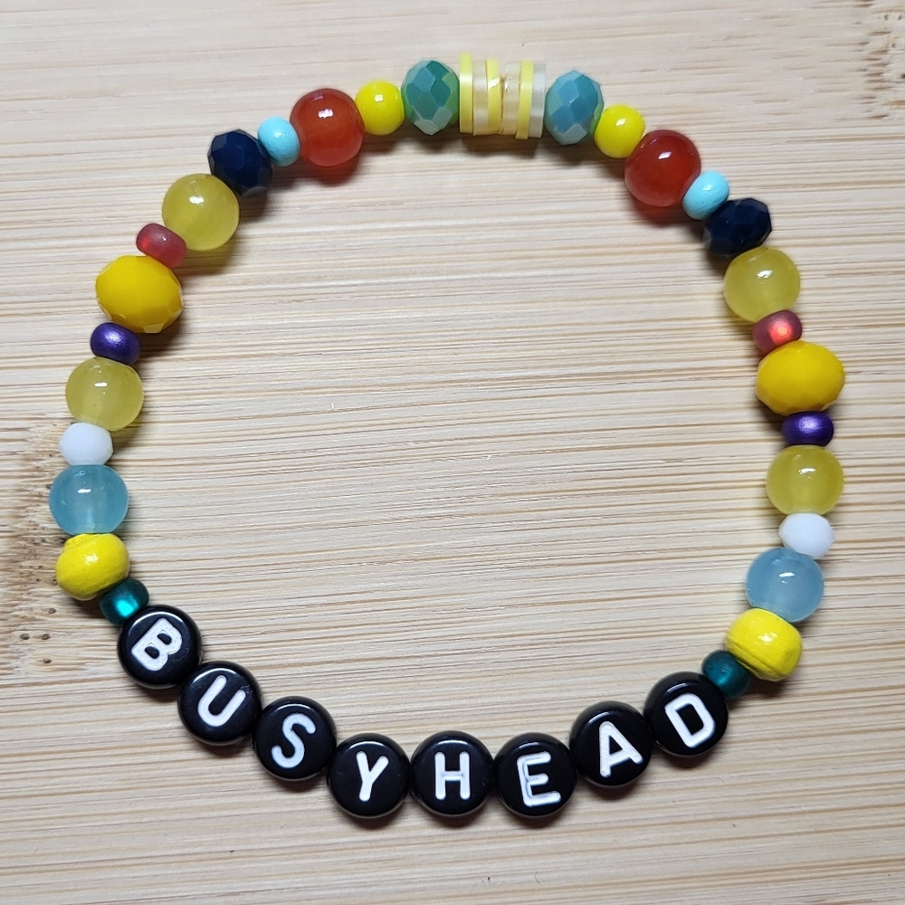 Busyhead- Noah Kahan Friendship Bracelet, Size 7"